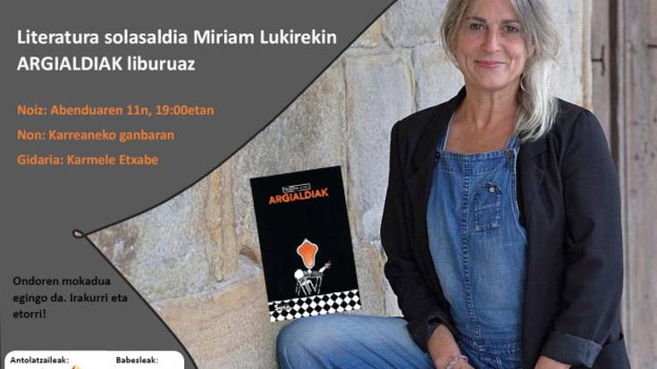 Literatura solasaldia Miriam Lukirekin