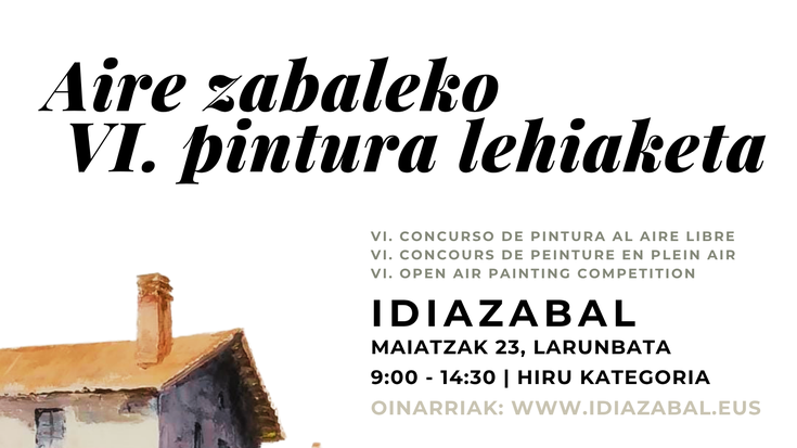 VI. Aire Zabaleko Pintura Lehiaketa