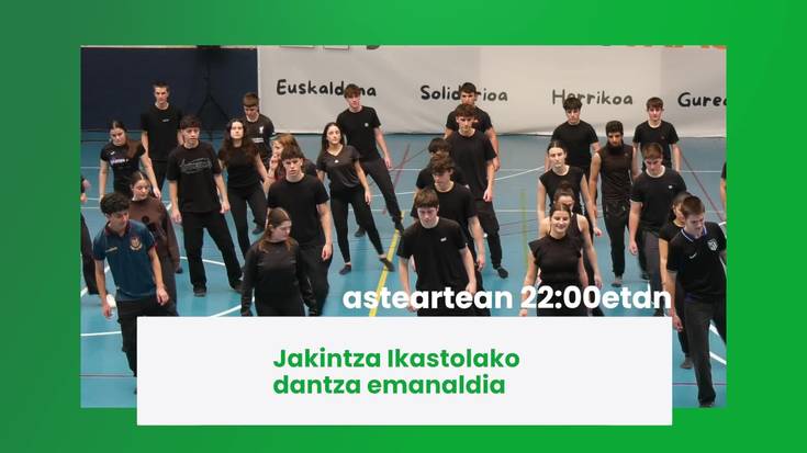Jakintza ikastolaren dantza emaldia