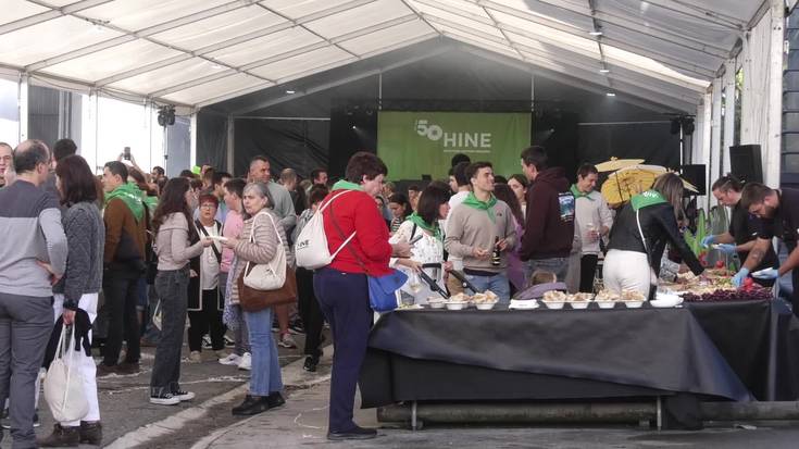 HINE enpresak 50. urteurrena festa batekin ospatu zuen, larunbatean