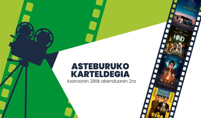 Asteburuko zinema karteldegia