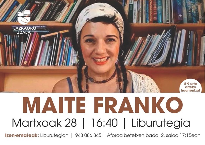 Maite Franko ipuin kontalaria