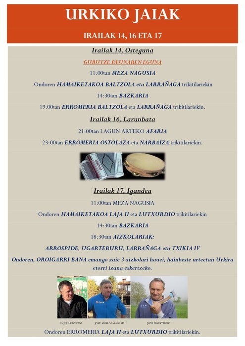Urkiko jaiak