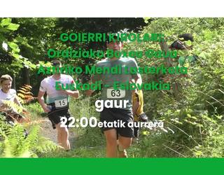 22:00etatik aurrera Goierri Kirolari saioa