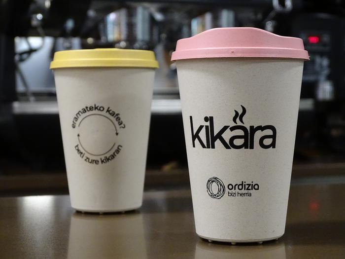 “Kikara” edalontzi berrerabilgarrien aldeko apustua Ordiziako ostalaritzan