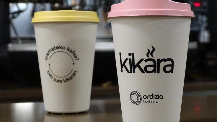 “Kikara” edalontzi berrerabilgarrien aldeko apustua Ordiziako ostalaritzan