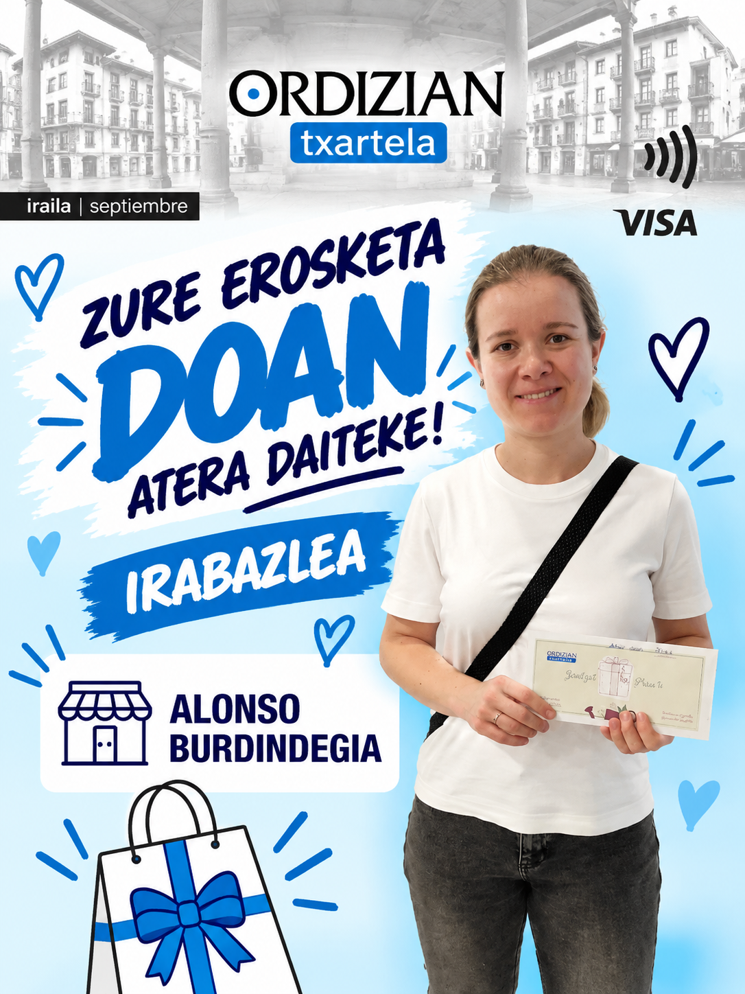 ORDIZIAN TXARTELA – IRAILEKO IRABAZLEA
