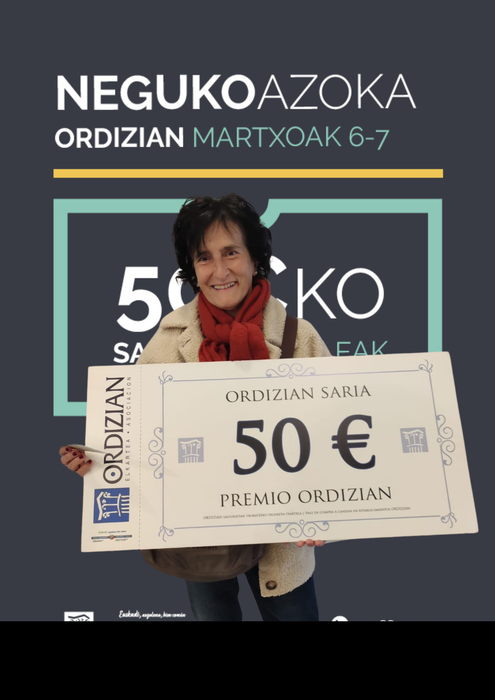 NEGUKO AZOKA: SARIAK BANATZAN