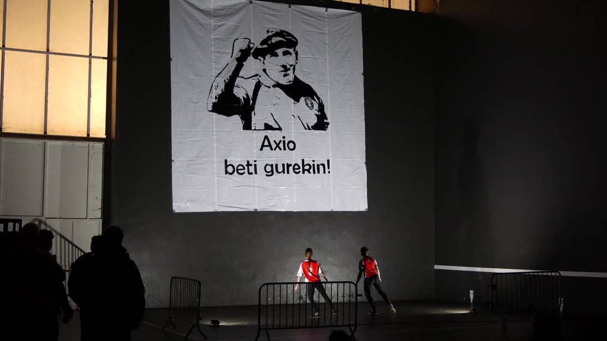 Axio Arañaren indarra, pasioa eta elkartasuna oroitu zuten bere heriotzaren lehen urteurrenean