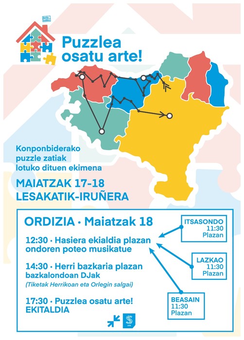 Puzzlea osatu arte