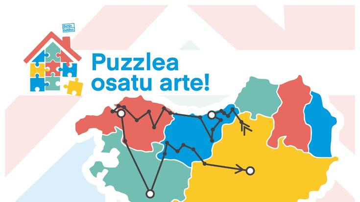 Puzzlea osatu arte