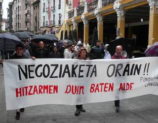 Fundiciones Estanda enpresako langileek bigarren greba eguna izan dute