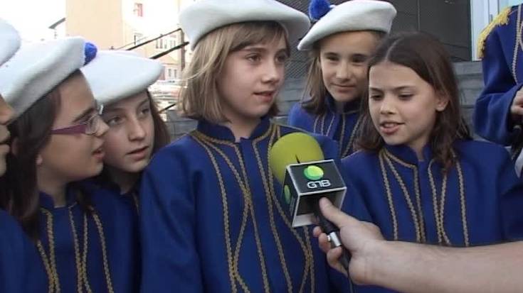 Lazkaoko festak haurren danborrada