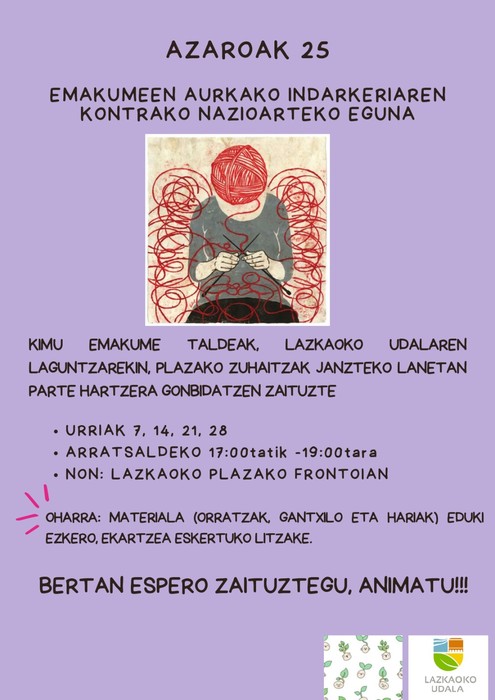 Azaroak 25erako prestaketa lanak
