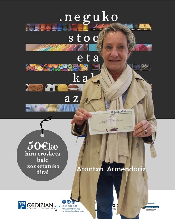 ARANTXA ARMENDARIZEK JASO DU SARIA