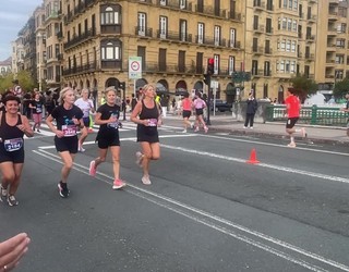 Goierritarren parte hartze handia Donostiako Hiru Hondartzetako Krossean