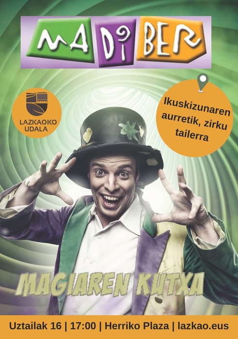 Zirko Eskola eta Madiber ikuskizuna