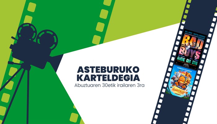 Asteburuko zinema karteldegia