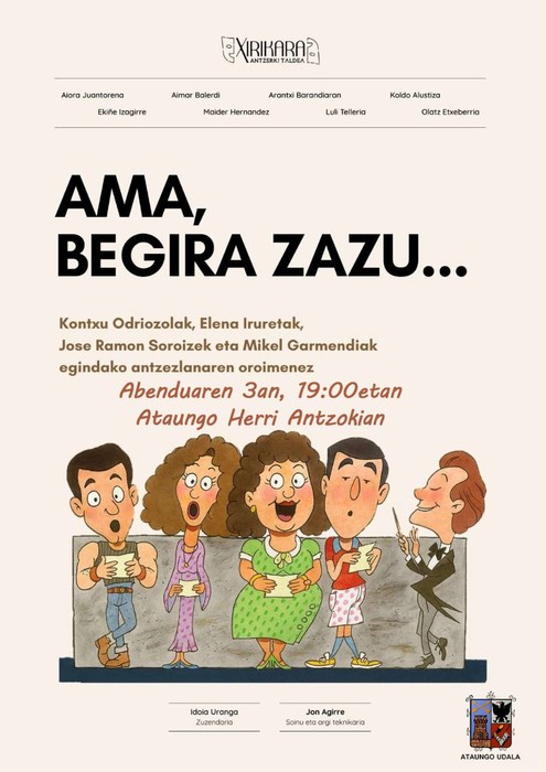 Ama, begira zazu...