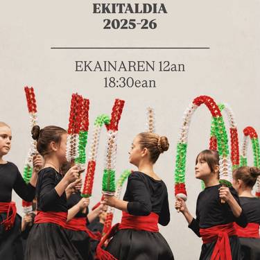 Axari Dantza Taldearen kurtso amaierako emanaldia