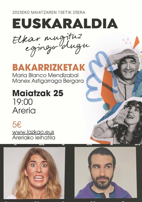 Euskaraldia: Bakarrizketak