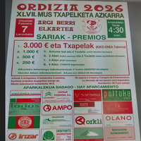 XLVI. Argi Berri Mus txapelketa azkarra
