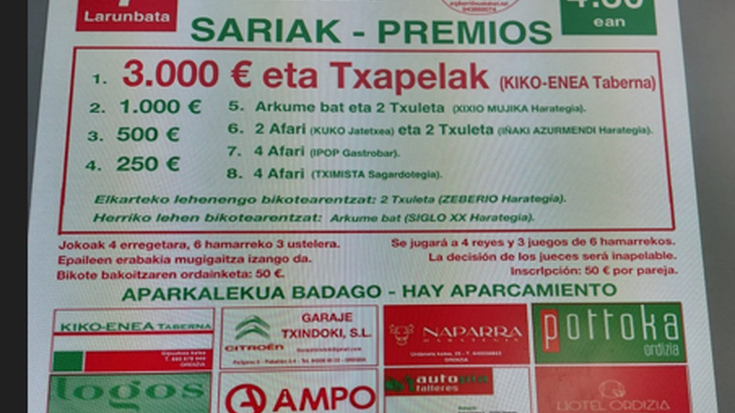 XLVI. Argi Berri Mus txapelketa azkarra