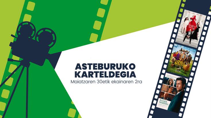 Asteburuko zinema karteldegia