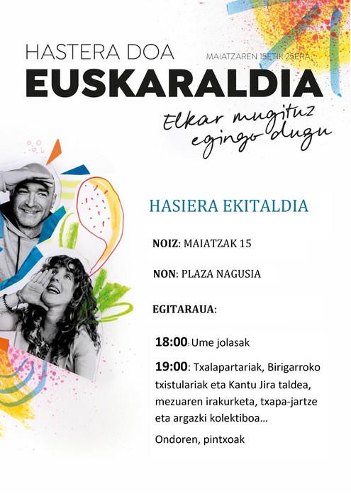 Euskaraldiaren hasiera ekitaldia