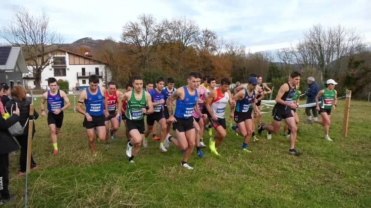 Julen Teran eta Ainhoa Sanz Gipuzkoako kroseko txapeldun izendatu zituzten Oiangun