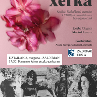 ‘Xerka’ hitzaldia eta argazki-erakusketa