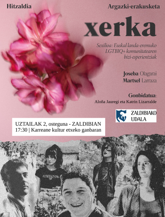 ‘Xerka’ hitzaldia eta argazki-erakusketa
