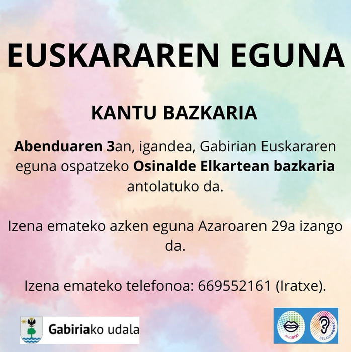 Kantu bazkaria