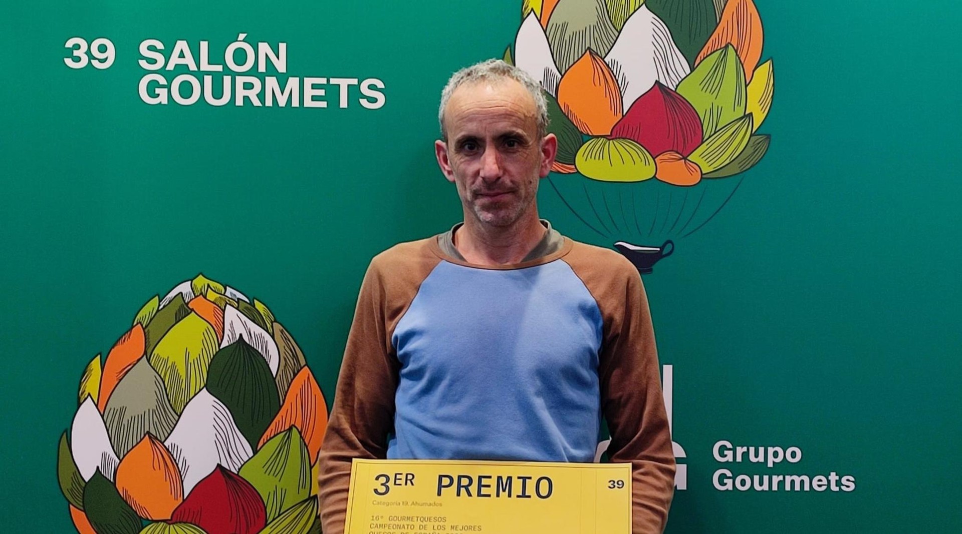 Zeraingo Garoa Gaztandegiak hirugarren saria jaso du “Gourmet” gazta txapelketan