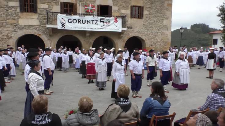 Goruntz Dantza Taldearen 50. urteurreneko emanaldia