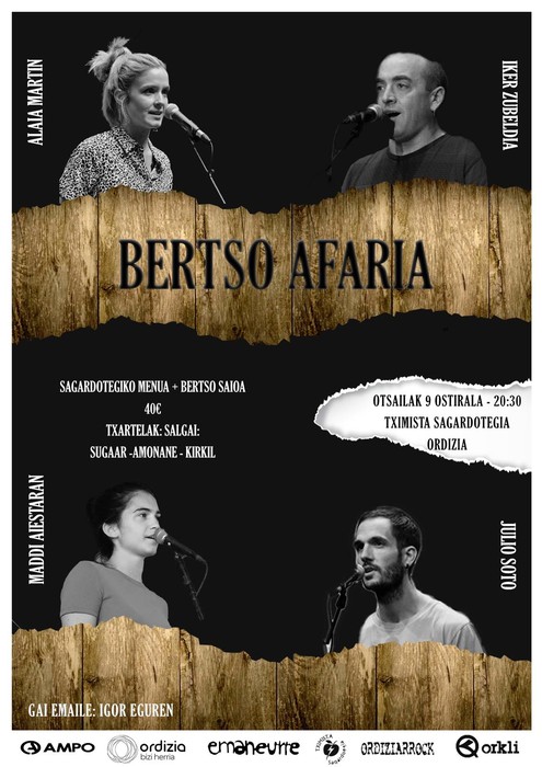 Emaneurrre bertso afaria