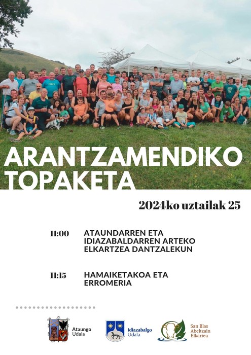 Arantzamendiko topaketa