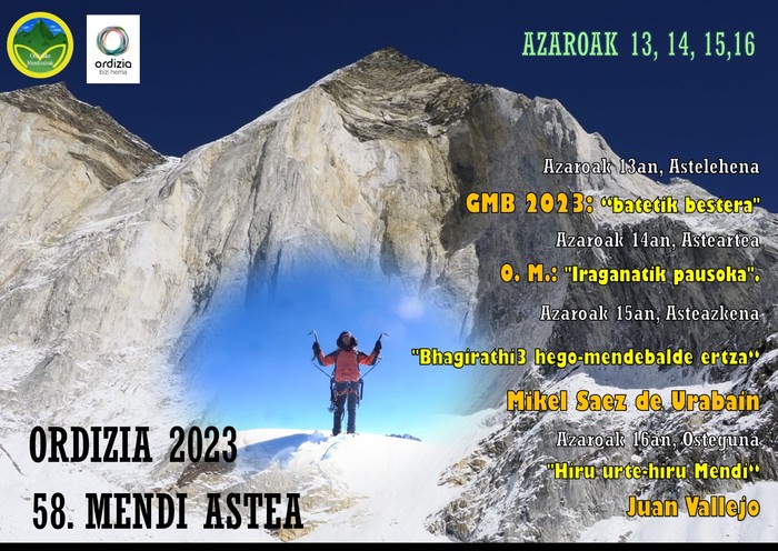 Ordiziako Mendi Astea - Bhagirathi3 hegomendebaldeko ertza