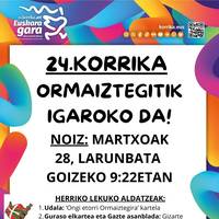 24. KORRIKA Ormaiztegin