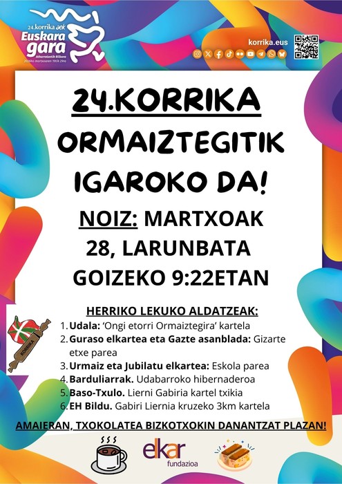 24. KORRIKA Ormaiztegin