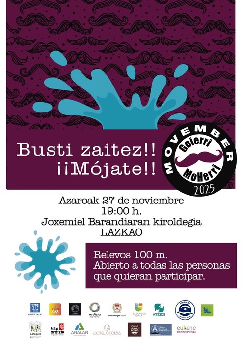 Movember Busti zaitez