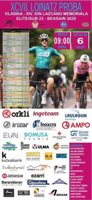 XCVII. Loinatz Proba. Jon Lazkanoren oroimenezkoa