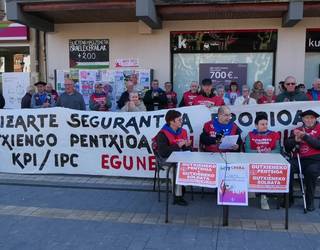 Goierriko pentsiodunen mugimenduak martxoaren 17ko grebarekin bat egin du