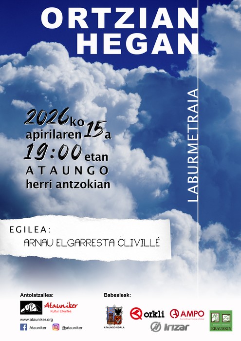 'Ortzian hegan' laburmetraia