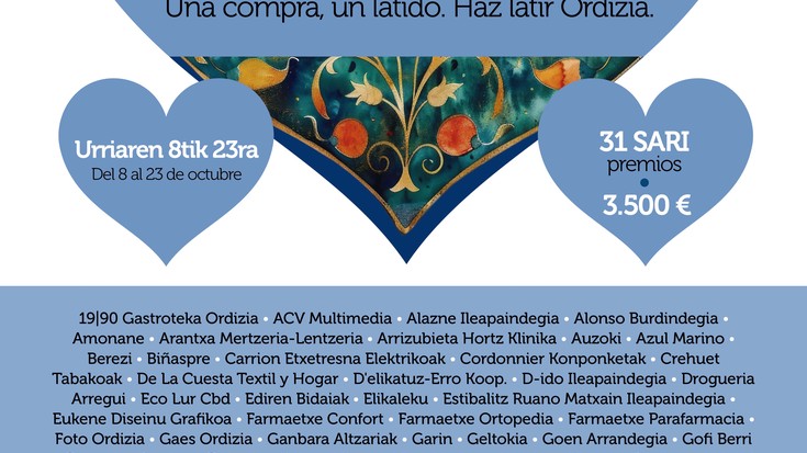 EGIN ORDIZIA TAUPADAKA: HAUEK DIRA PARTE HARTZEN DUTEN ESTABLEZIMENDUAK