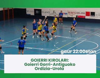 Goierri Kirolari saioa