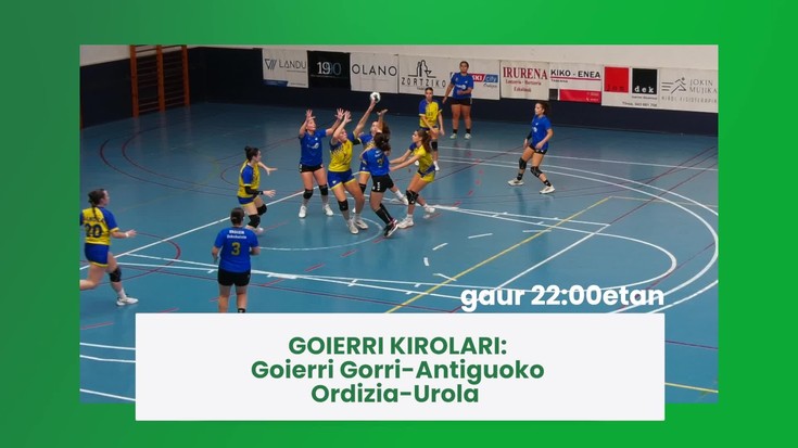 Goierri Kirolari saioa