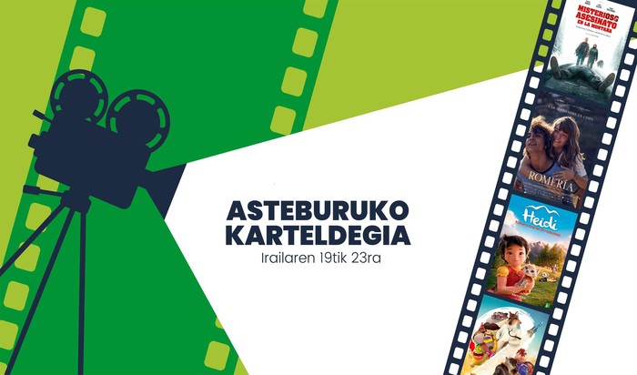 Asteburuko zinema karteldegia