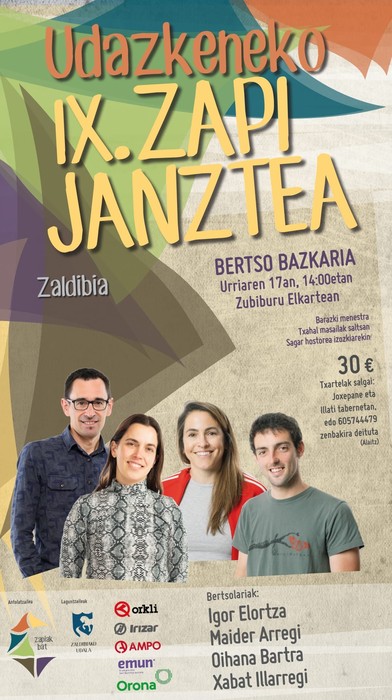Udazkeneko IX. Zapi Janztea