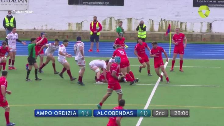 Ampo Ordizia Rugby vs Lexus Alcobendas - Partida osoa